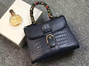 100% Genuine Crocodile Leather Skin Handbags - Ailime Designs