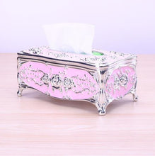 Load image into Gallery viewer, Luxury Victorian Style Tissue Boxes w/ Decorative Ornaments Designs