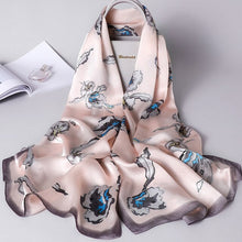 Load image into Gallery viewer, Luxury Women&#39;s 100% Pure Silk Scarves - Fine Quality Accessories