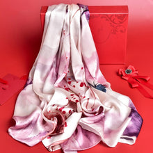 Load image into Gallery viewer, Women&#39;s 100% Silk Shawl Wrap Scarves