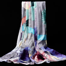 Load image into Gallery viewer, Women&#39;s Pure 100% Silk Shawl Style Scarves