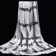 Load image into Gallery viewer, Beautiful 100% Pure Silk Shawl Scarves