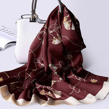 Load image into Gallery viewer, Women&#39;s Luxury Fine Quality 100% Real Silk Scarves
