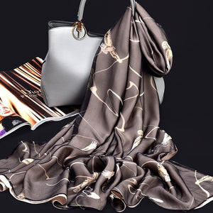 Women's Elegant 100% Pure Silk Scarves