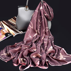 Women's Elegant 100% Pure Silk Scarves