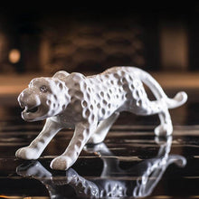 Load image into Gallery viewer, White Panther  Ceramic Figurine Ornament - Home Decoration