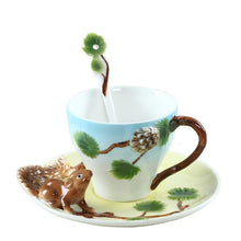 Load image into Gallery viewer, Bone China Ceramic 2pc Cup Set - Kitchen Accessories