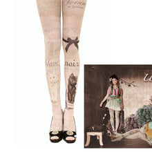 Load image into Gallery viewer, Women’s Fashion Opaque Stylish Tights – Fine Accessories