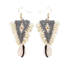 Load image into Gallery viewer, Women&#39;s Ethnic Design Multi-color Beaded Earrings