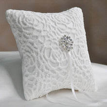 Load image into Gallery viewer, Bridal Accessories - Decorative Bride &amp; Groom Ring Pillows