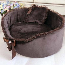 Load image into Gallery viewer, Adorable Beautiful Lace Trim Dog Beds- Ailime Designs
