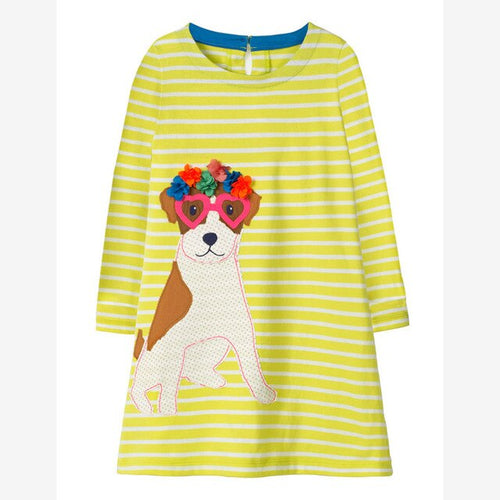 Children's Dog Illustration T-Shirts- Kids Accessories