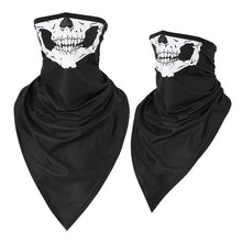 Load image into Gallery viewer, Biker Skull Design Face Mask Protection Shields - Ailime Designs