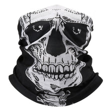 Load image into Gallery viewer, Biker Skull Design Face Mask Protection Shields - Ailime Designs