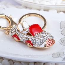 Load image into Gallery viewer, Roadster Sports Car Rhinestone Keychain Holders - Purse Accessories