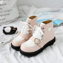 Load image into Gallery viewer, Women&#39;s Buckle Strap Ankle  Design Shoe Boots