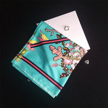 Load image into Gallery viewer, Women&#39;s Floral Print Design 100% Silk Scarves