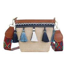 Load image into Gallery viewer, Women&#39;s Tassel Trim Design Small Messenger Bags