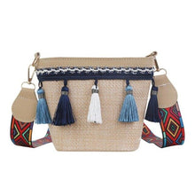 Load image into Gallery viewer, Women&#39;s Tassel Trim Design Small Messenger Bags