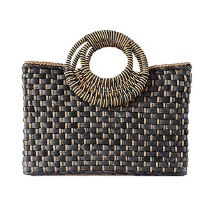 Women's Rectangular Design Handbag Totes