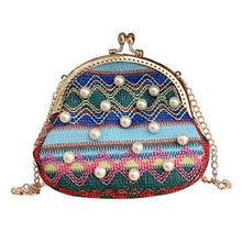 Load image into Gallery viewer, Women&#39;s Stylish Summer Woven Straw Handbags