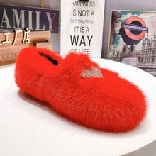 Load image into Gallery viewer, Women&#39;s Warm Stylish  Outside Fur Moccasins - Ailime Designs