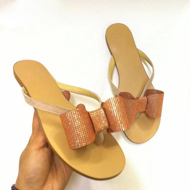 Women's Crystal Summer-time Slippers