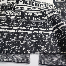 Load image into Gallery viewer, Women's Newspaper Print Design Skirt