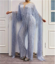 Load image into Gallery viewer, Women&#39;s Stage Performance Fringe Jumpsuit Costume – Entertainment Industry
