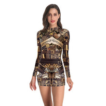 Load image into Gallery viewer, Women&#39;s Steam Punk Design  Dresses