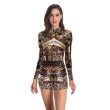 Load image into Gallery viewer, Women&#39;s Steam Punk Design  Dresses