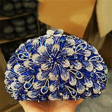 Load image into Gallery viewer, Flower Boat Crystal Design Evening bags - Ailime Designs