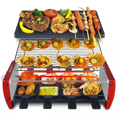 Professional Restaurant Design Stainless Steel Electric Barbecue Grills