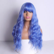 Load image into Gallery viewer, Best Hot Pink Wavy Synthetic Hair Wigs -  Ailime Designs