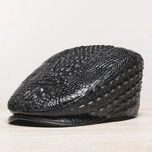 Load image into Gallery viewer, 100% Genuine Crocodile Leather Skin Caps - Ailime Designs