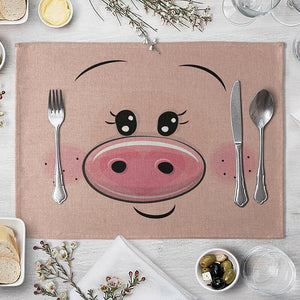 Children's Adorable Kitchen Dining Placemats