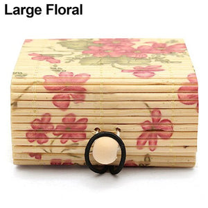 Bamboo Wooden Jewelry Storage Boxes - Fine Quality Accessories