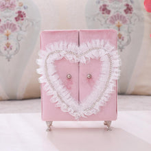 Load image into Gallery viewer, Small Decorative Furniture Design Velvet Jewelry Boxes