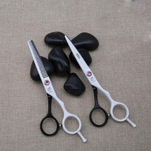 Load image into Gallery viewer, Barber Block Color Design 2pc Hair Cutting Shear Sets - Ailime Designs