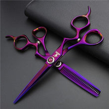 Load image into Gallery viewer, Barber Purple Royalty Hair Cutting Shear Sets - Ailime Designs