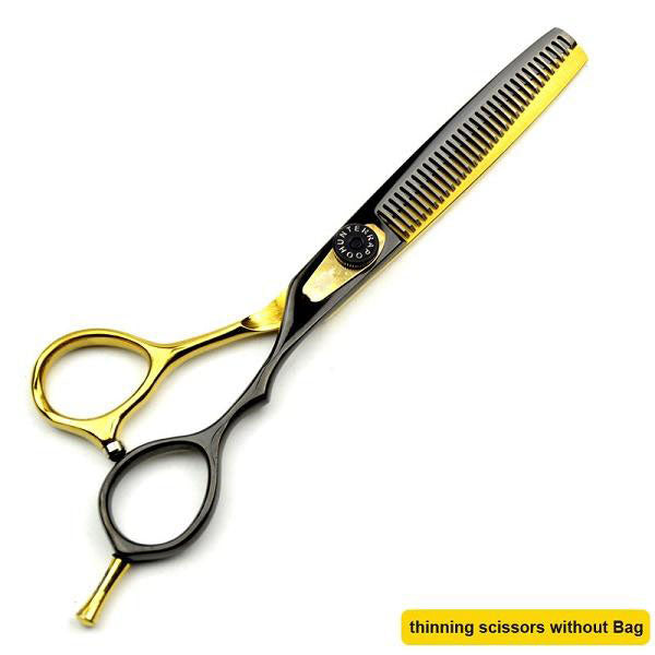 Barber Gold & Black Hair Cutting Scissors – Ailime Designs