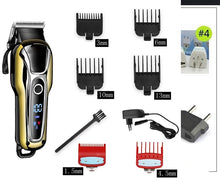 Load image into Gallery viewer, Best 10pc Barber Hair Cutting Clippers Set - Ailime Designs