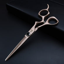 Load image into Gallery viewer, Barber Rose Gold Hair Cutting Scissors - Ailime Designs