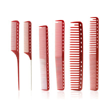 Load image into Gallery viewer, Barber Hot Styling Hair Comb 6pc Set - Ailime Designs