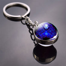 Load image into Gallery viewer, Cabochon Glass Ball Keychain Holders - Purse Accessories