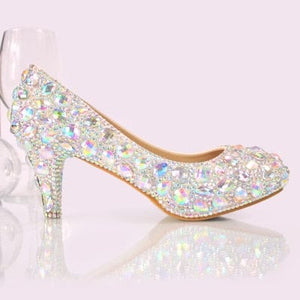 Women’s Beautiful  Crystal Design Shoes – Fashion Footwear