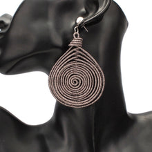 Load image into Gallery viewer, Women&#39;s Bohemian Style Spiral Earrings