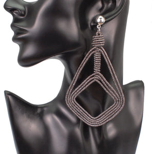 Women's Bohemian Style Spiral Earrings