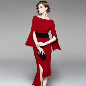 Women’s Red Hot Stylish Fashion Apparel - High Quality Corporate Dresses