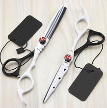 Load image into Gallery viewer, Barber Street Style Block Design Hair Cutting Scissors - Ailime Designs
